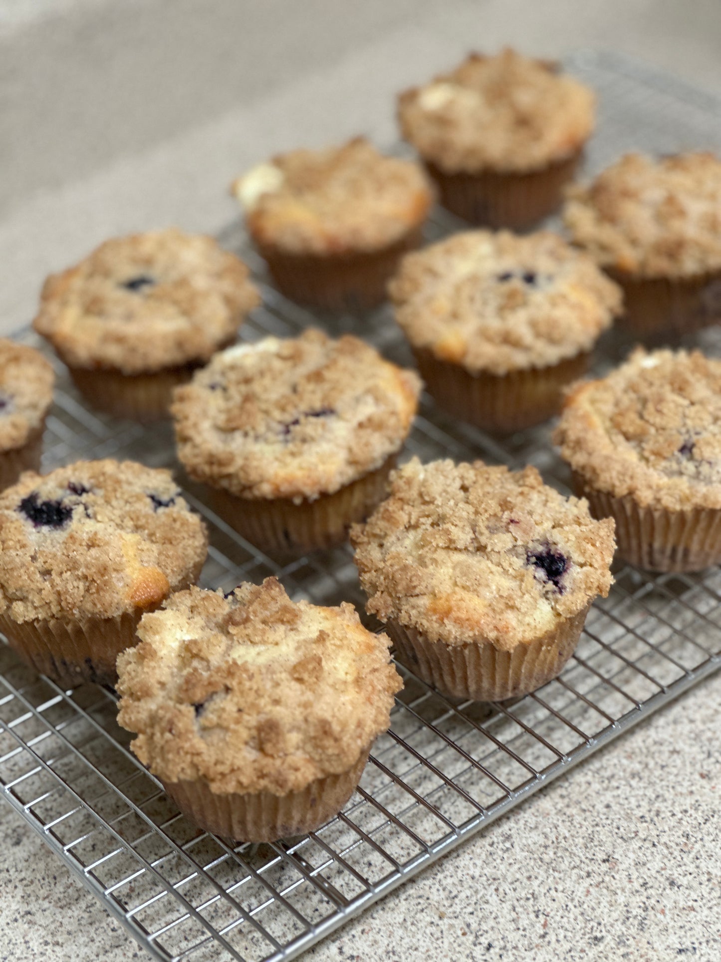 Blueberry Streusel Muffins