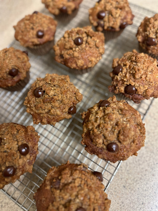 Chocolate Banana Muffins